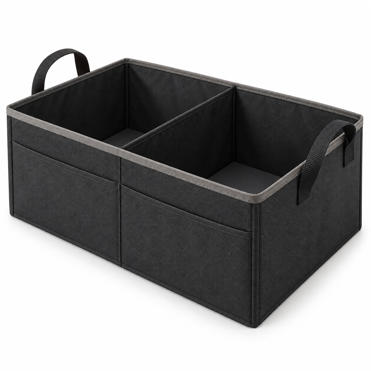 Two-Bay Foldable Trunk Organizer