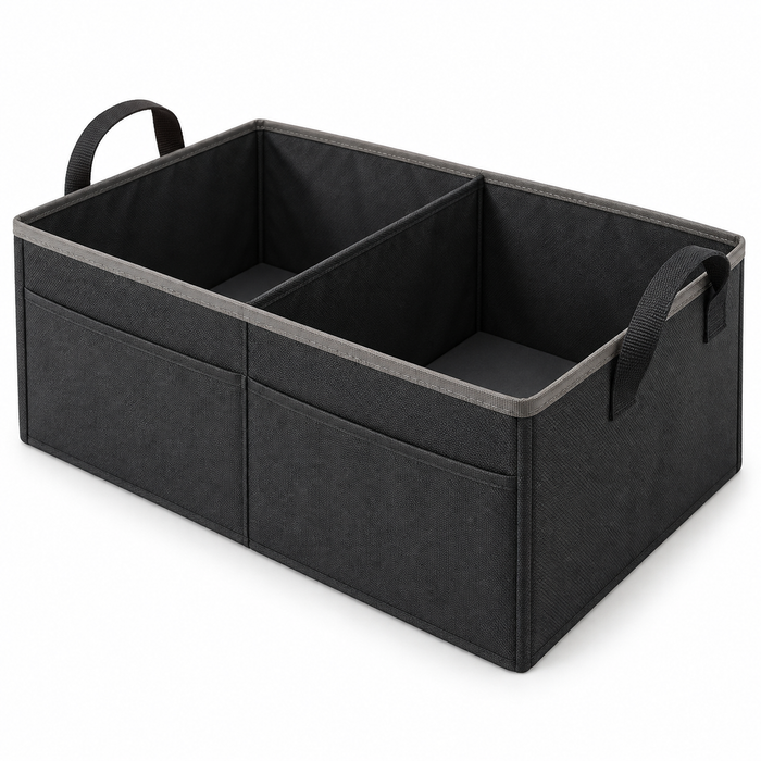 Two-Bay Foldable Trunk Organizer