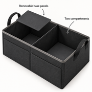 Two-Bay Foldable Trunk Organizer