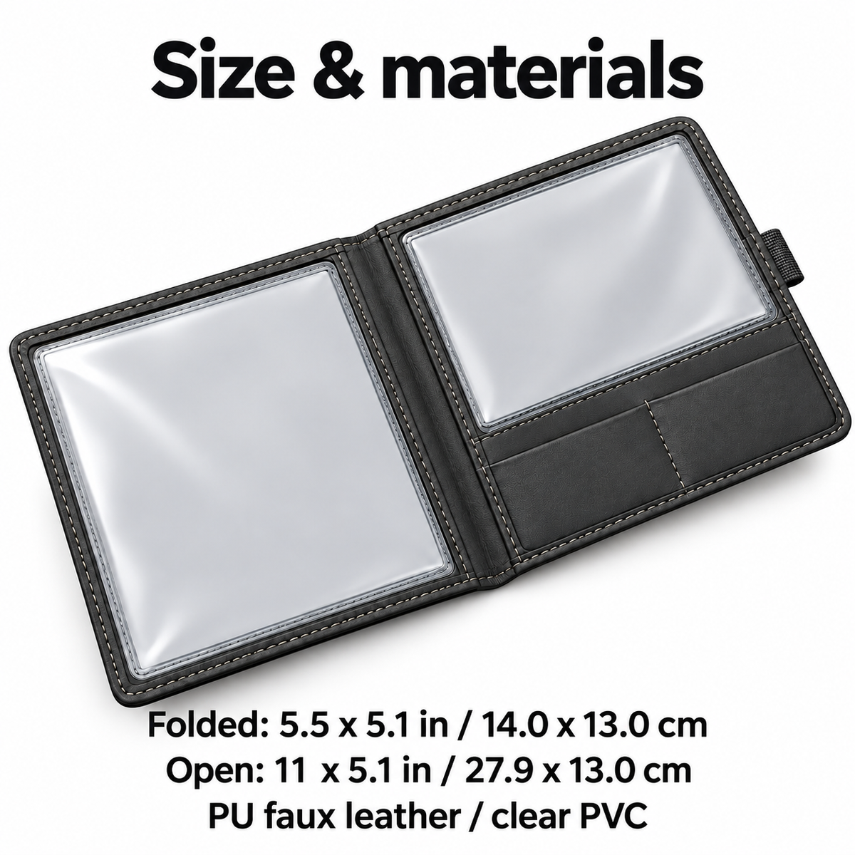 Compact Vehicle Document Wallet
