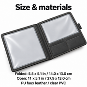 Compact Vehicle Document Wallet