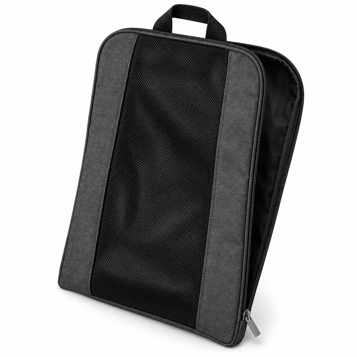 Mesh-Panel Travel Shoe Sack
