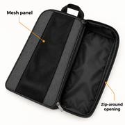 Mesh-Panel Travel Shoe Sack